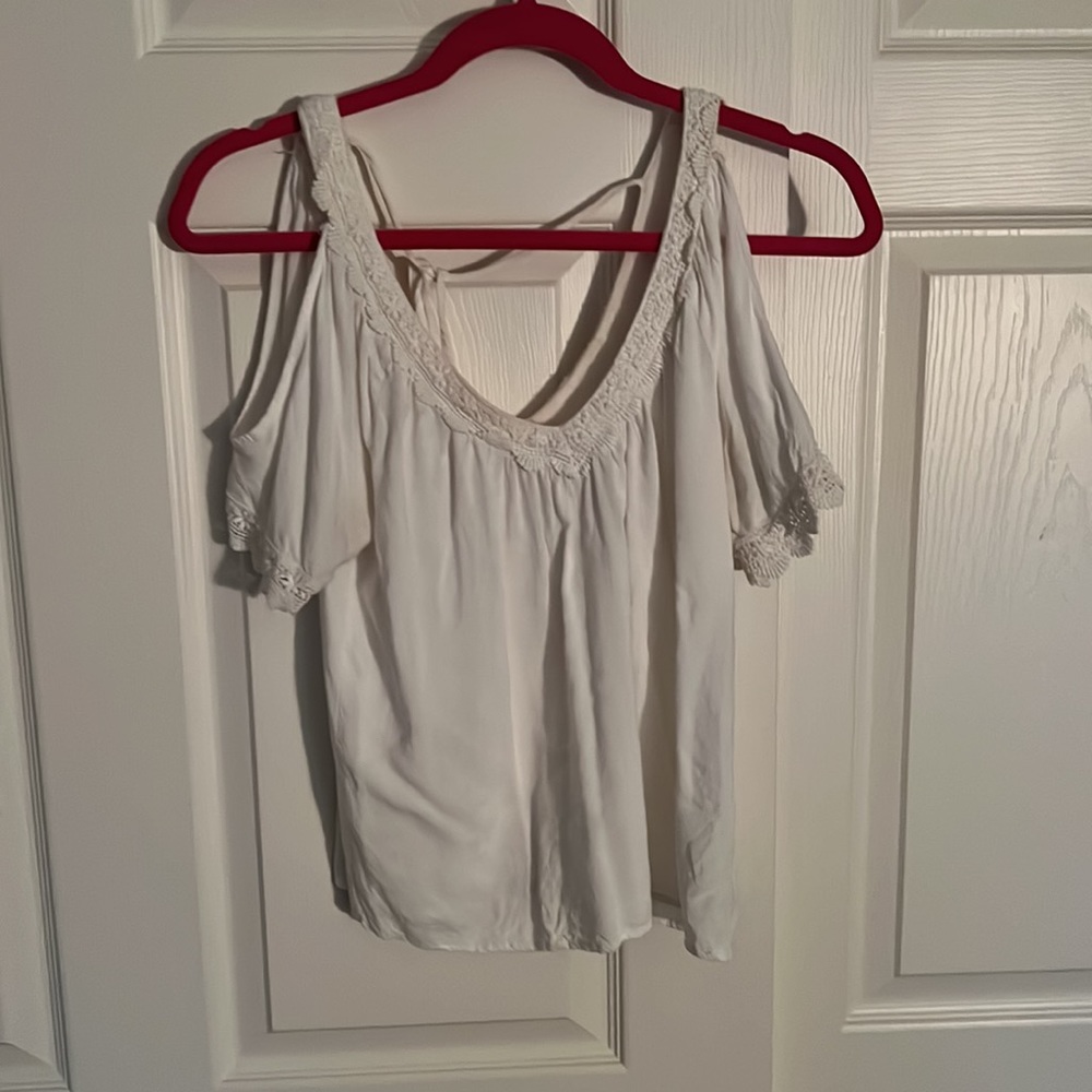 White Boho Top